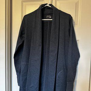 Eddie Bauer Lounge Wear Jacket Blue